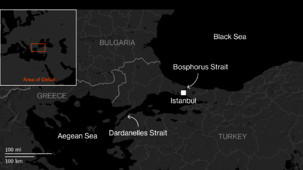 Bloomberg: Турция ограничила проход коммерческих судов в Черное море